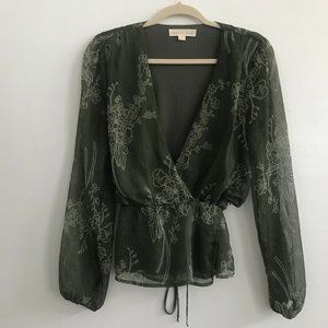 Vici Collection Calista Wrap Blouse